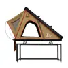 Tienda de Techo de Aluminio de Alta Resistencia con Apertura y Cierre Hidráulico, Ahorra Esfuerzo, Poliéster Algodón de 320g, Impermeable y a Prueba de Sol, Adecuada para Uso en Exteriores en Todas las Regiones