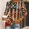 Sudadera de Punto con Cuello Redondo para Mujer Transfronteriza Moda Urbana Casual Tendencia Estampado Digital 3D Sitio Independiente Amazon