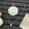 Collar de Azúcar Cubo de Estilo Nuevo Europeo y Americano Transfronterizo, Versión de Lujo, Forma de Cintura, para Mujer, Sensación de Alta Gama, Versión a Juego con Collar de Etiqueta