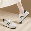 Zapatillas Blancas Casuales de Suela Gruesa para Mujer, Novedad Otoño 2026, Punta Redonda, Zapatos de Entrenamiento Alemanes, Zapatillas Deportivas Casuales Versátiles