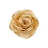 Rosa de Tecido com Borda Queimada 5cm Borda Assada Camélia Feita à Mão Flor para Sapato Flor para Chapéu Acessórios para Cabeça Acessórios para Vestuário