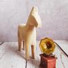 Adornos de animales de madera caballo diy para padres e hijos hechos a mano auto-hechos Mosaico manualidades decorativas juguetes creativos para niños