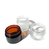 Botella Marrón Crema Transfronteriza 5g, Botella de Vidrio Esmerilado 10g, Botella Transparente para Crema Facial 20g, Botella Dosificadora para Ungüento de Contorno de Ojos 30g