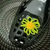 Acessórios de Flor de Sapato de Cristal Resistentes Estilo Coreano com Lantejoulas Bordadas, Franjas de Cristal Exquisite de Estilo Leve de Luxo