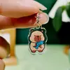 Comercio Exterior Wholesale Llaveros Acrílicos DIY Dibujos Animados Lindos Colgantes de Animales Pequeños Accesorios Decorativos Dijes para Bolsos