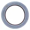 Cubierta para volante de coche, cubierta de volante cálida de felpa de invierno, cubierta protectora antideslizante de felpa corta de alta calidad para invierno, adecuada para Volkswagen