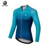 Traje de Ciclismo Xingheng Traje de Manga Longa Estampado Outono Forrado com Lã Engrossado Traje de Bicicleta Simples Traje de Bicicleta Tour de France para Mulheres