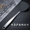 Espátula de silicona de acero inoxidable 304 estilo coreano, espátula para freír antiadherente gruesa extendida, espátula de cocina para aislamiento térmico del hogar