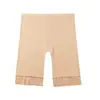 Pantalones Cortos de Seguridad Anti-Exposición de Modal para Mujer, Estilo Delgado de Verano, Tallas Grandes para Mujeres Curvilíneas 150 kg Pantalones Cortos de Seguridad