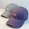 Nueva tendencia de moda primavera para hombres y mujeres gorra de béisbol con bordado tridimensional de todas las combinaciones color sólido para cabeza grande cara pequeña gorra