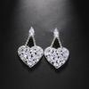 AliExpress Explosions Street Rhinestone Love brincos Bohemian Water Drop Pendant brincos Femininos
