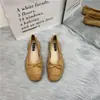 Zapatos planos chic coreanos para mujer, de punta cuadrada, con lazo poco profundo, cómodos y versátiles, bailarinas retro, modernos