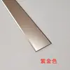 Umbral, tipo de una palabra, aleación de aluminio, acabado para piso de madera, tira de unión de puerta, tira plana decorativa, tira de presión, tira de acabado
