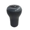 Adecuado para Modelos 06-15 de Huatai Santa Fe y Modelos 06-13 de Jac Refine, Perilla de Palanca de Cambios de Cuero Sintético