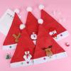 Decoraciones Navideñas Creativas Sombreros Navideños Cepillados para Niños Regalos de Navidad Sombreros Navideños de Dibujos Animados al Mayoreo