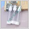 Botella con dispensador de loción por vacío 50ml botella rociadora de loción botella dispensadora cosmética portátil 50ml botella con empaque al vacío