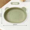 Nuevos Productos Maternos e Infantiles Tazón con Ventosa Anticaída Oso de Silicona Ventosa Vajilla para Bebés Suplementada para Alimentos Plato para la Cena Suplementado para Alimentos para Niños