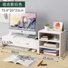 Suporte para Monitor de Computador Elevador de Mesa com Gaveta para Estação de Trabalho de Meninas