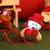 Decoraciones Navideñas 2022 Juguete para Adultos y Niños Papá Noel Muñeco de Nieve Gafas con Astas Gafas de Decoración Navideña