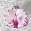 Cabezas de flores artificiales de orquídea mariposa, materiales para flores de pared, materiales para pasadores y accesorios para el cabello hechos a mano para DIY, piezas de flores y accesorios de pétalos para decoración de bodas