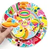 50 pegatinas de graffiti de verano personalizadas transfronterizas estilo fresco playa creativas decorativas para vaso de agua funda de teléfono móvil pegatinas de guitarra