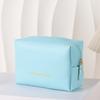 Nuevo Neceser de Mano de Gran Capacidad de PU Bolsa Octogonal Portátil de Viaje Impermeable Bolsa de Almacenamiento de Cosméticos Bolsa de Aseo