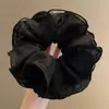 Diadema de Doble Capa con Estampado de Leopardo Retro para Mujer 2025 Nueva Diadema Grande para Cola de Caballo Baja Accesorios Elegantes para el Cabello