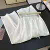 Tiro real súper calientes de verano pantalones finos para mujer sueltos casuales populares este año pantalones de ocho o nueve Wutong globo