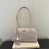 Moda Transfronteiriça Nicho Bolso de Ombro Único com Bolinhas para Mulheres 2026 Nova Bolsa de Mão para o Dia a Dia Bolsa Boston Bolsa Almofada
