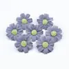 Flor Artificial Cabeza Flor Margarita Tela de Seda Flor Falsa DIY Sombrero de Cabeza Mori Corona Accesorios Flor