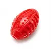 Juguete de Rugby de TPR para Perros Pequeños, Juguete de Pelota de TPR Interactivo para Masticar y Entretenimiento