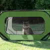 Suministro de fábrica venta caliente jaula para mascotas transfronteriza perrera valla plegable tienda de campaña para exteriores sala de parto para gatos venta caliente tesoro de tienda de pueblo