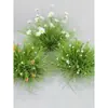 Hierba Artificial Decoración de Interiores Paisajismo Exhibición en Ventana Mobiliario Suave Plantas Artificiales Adornos Paquete Otro Musgo Artificial Hecho a Mano
