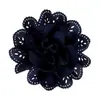 Tela de gasa de malla hueca simple europea y americana flor color sólido diy correa para el pelo de niños zapatos sombrero corsage material accesorios