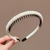 Faixa de Cabeça Preta Masculina para Lavar o Rosto, Faixa de Cabelo para Esportes, Presilha de Cabelo Invisível para Cabelo com Volume, Faixa de Cabelo para Fixar Cabelo, Presilha de Cabelo que Não Aperta
