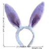 Stock Listo de Fábrica Transfronterizo Peluche Orejas de Conejo Brillantes Lentejuelas Brillantes Orejas de Conejo Diadema de Pascua Orejas de Conejo