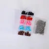 Juguetes de Felpa Coloridos con Ojos de Café, Ojos de Cristal Rojo Grandes de Plástico, Ojos para Manualidades, Ojos de Dibujos Animados, Ojos de Cacao, Arte con Cuentas en Caja