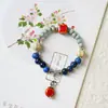 Mercancía de puesto estilo Año Nuevo Pulseras de Cerámica Jingdezhen Joyería de Alto Nivel Estilo Chino Nuevo Al Por Mayor
