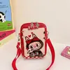 Bolsa Pequeña Nueva de Comercio Exterior Moda Hombro Niños Bolso Estudiante Estuche para Lápices Linda Bolso Cruzado Niños y Niñas Bolso para Teléfono Móvil