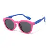 2026 Novo Estilo Silicone Tendência Moda Óculos de Sol Proteção Solar Anti-Ultravioleta Tpee Polarizado Óculos de Sol Infantis Kr616