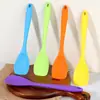 Espátula para Hornear, Espátula Integrada de Silicona con Pico de Pato, Espátula de Silicona Todo Incluido con Lengua de Pato, Espátula para Mezclar Mantequilla y Ensalada