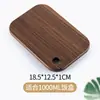 Tabla de Cortar Estilo Japonés para Exteriores Suministros de Camping Mini Tabla de Cortar Madera Maciza para Hornear Tabla para Bistec Sushi Pizza Bandeja Tabla de Cortar