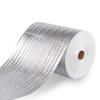 Colchoneta para tienda de campaña de aluminio de doble cara arrugada de 4 mm, colchoneta epe de doble capa con película de aluminio a prueba de humedad, colchoneta extra gruesa impermeable de papel de aluminio con patrón de corteza