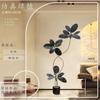 Venta al por mayor Diamante Negro Planta Verde Decoración de Sala de Estar Adornos de Pie Plantas En Maceta Grandes de Interior Árboles Falsos Biónico