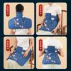 Calefacción eléctrica moxa terciopelo hombrera bolsa de calor cintura control de temperatura fisioterapia hombro cuello cálido moxibustión cervical fumigación espalda