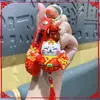 Figuritas de llavero de goma blanda de anime de dibujos animados, colgantes para mochila, accesorios para bolsos, pequeños adornos, al por mayor en stock para tiendas