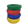 Cable de color alambre de plástico alambre de amarre alambre rojo amarillo azul verde alambre de amarre alambre de comunicación exterior cable de alimentación línea de amarre para jardín
