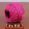 No. 6 Hilos de Encaje de Algodón y Lino, Hilo de Tejer Hecho a Mano, Algodón Puro Medio Fino Kit de Materiales DIY para Crochet, Hilo de Crochet para Suéter de Niños