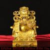 Dios de la Riqueza, decoración, bronce, sentado, dragón, silla, tesoro, cuenco, texto, Dios de la Riqueza, estatua de cobre, gran tienda, apertura, hogar, soporte, hogar