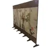 Biombo Plegable de Pantalla de Estilo Chino Simple para Sala de Estar y Dormitorio, Pantalla Móvil Plegable Minimalista Moderna para Casa Rodante con Base